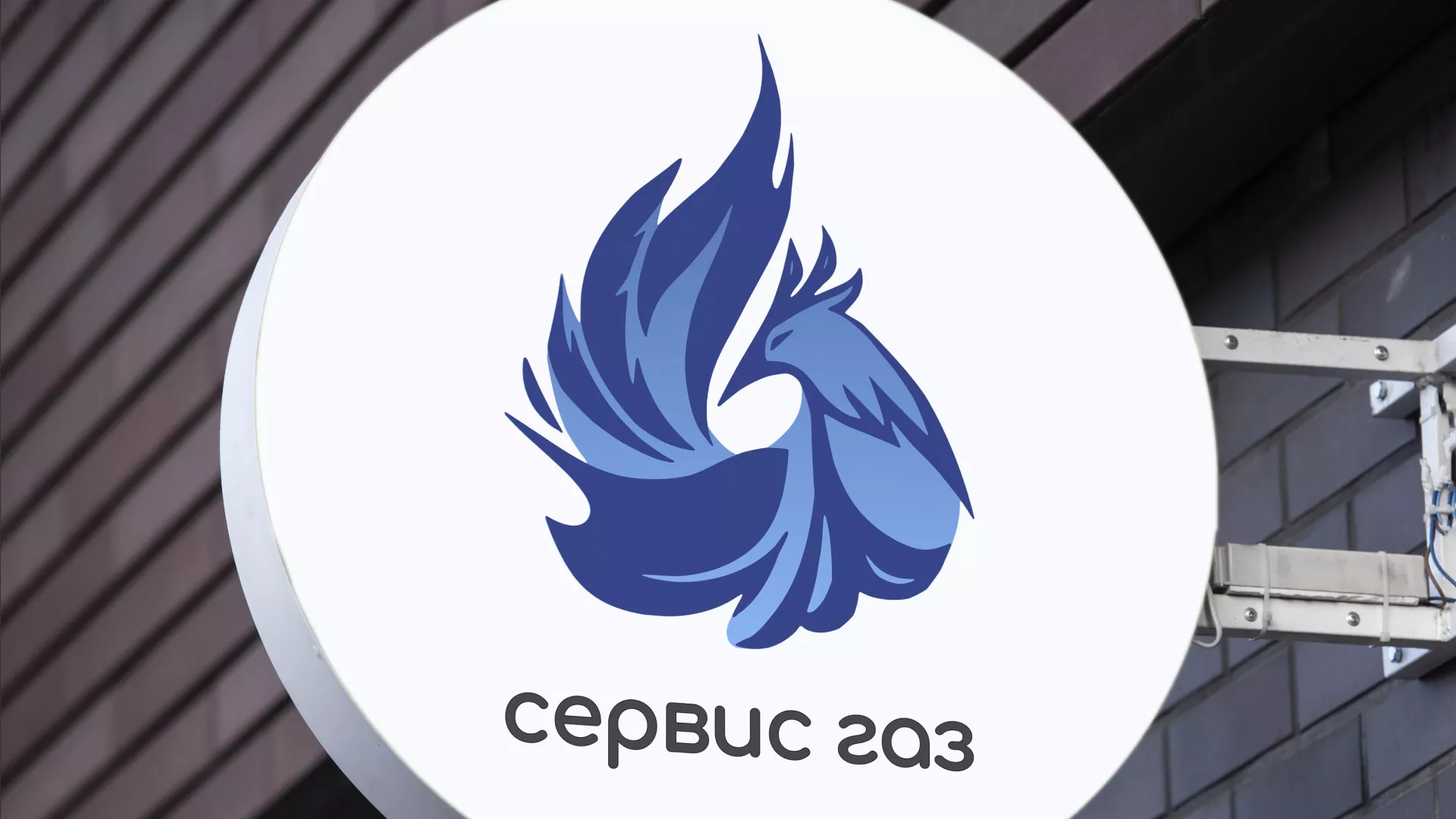 Создание логотипа «Сервис газ» в Владивостоке