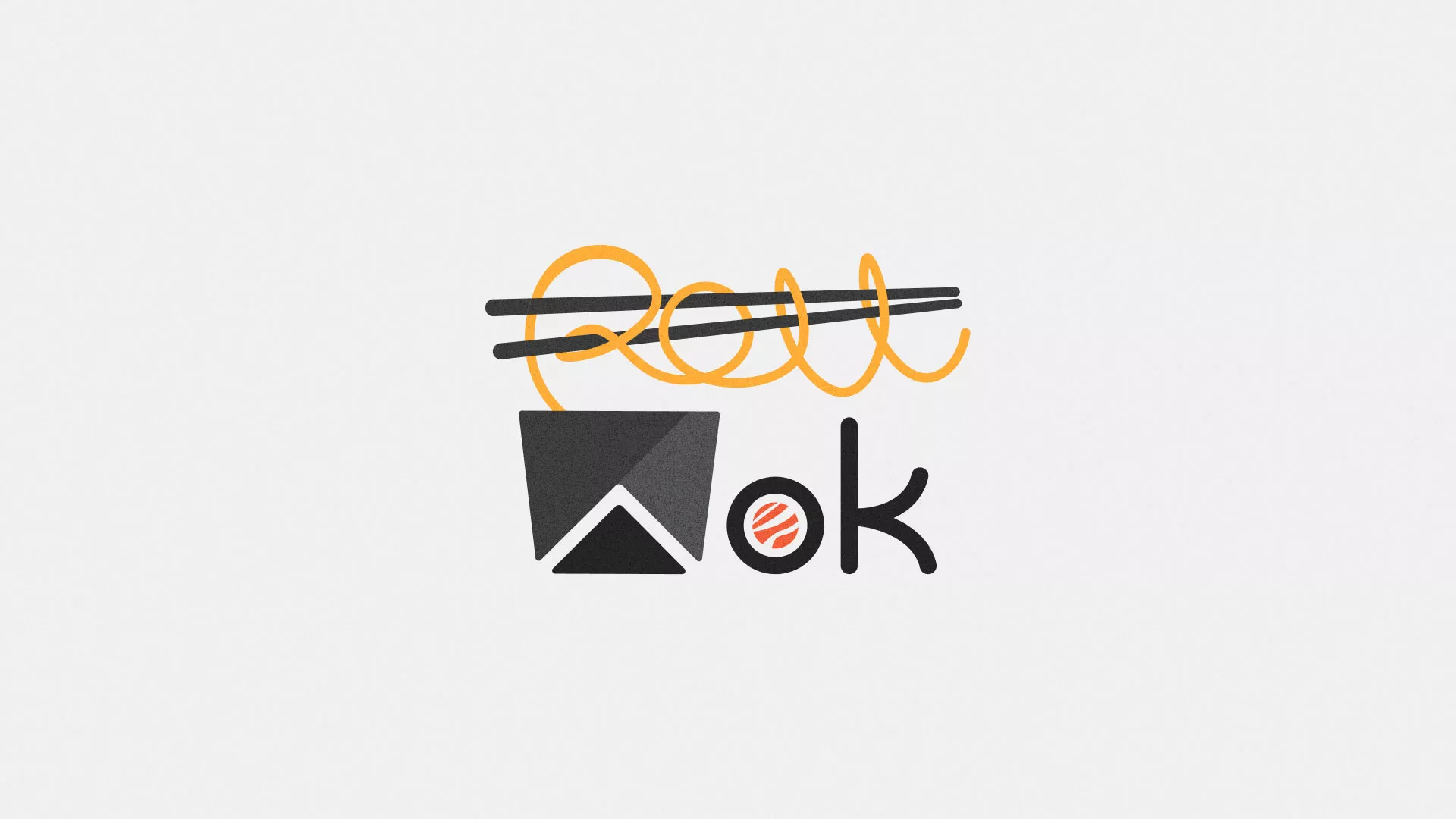 Разработка логотипа в Владивостоке для суши-бара «Roll Wok Club» Разработка логотипа в Владивостоке для суши-бара «Roll Wok Club»