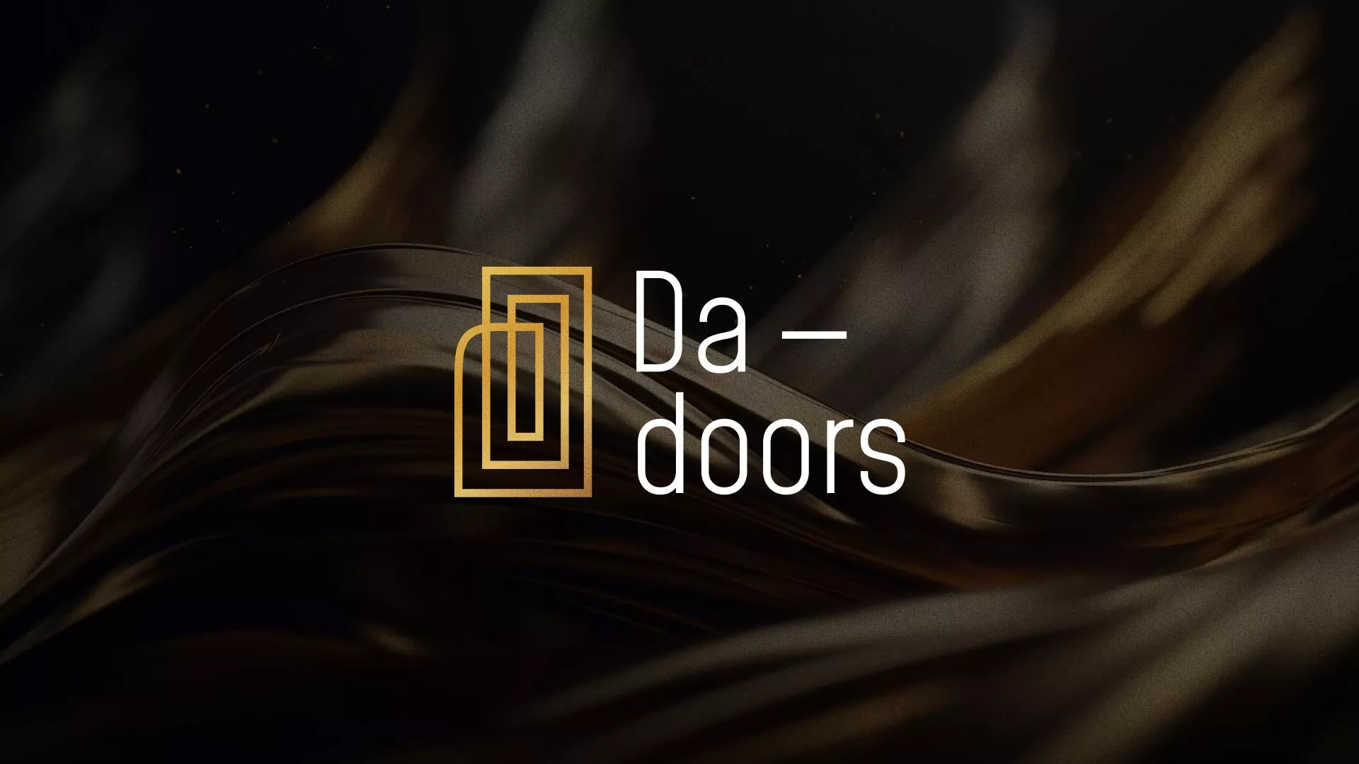 Разработка логотипа для компании «DA-DOORS» в Владивостоке
